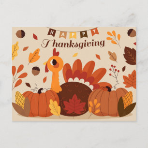 Happy Thanksgiving Briefkaart