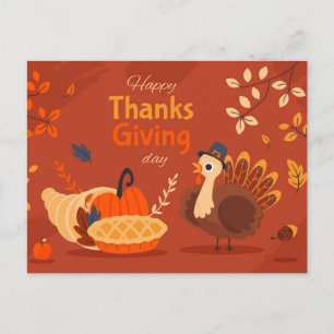 Happy Thanksgiving Briefkaart