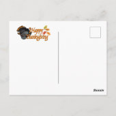Happy Thanksgiving Briefkaart (Achterkant)