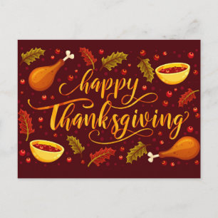 Happy Thanksgiving Briefkaart