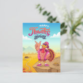 Happy Thanksgiving Briefkaart (Staand voorkant)