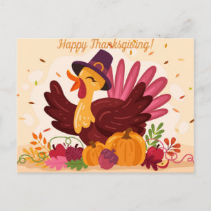 Happy Thanksgiving Briefkaart