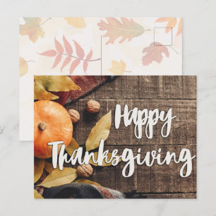 Happy Thanksgiving Briefkaart