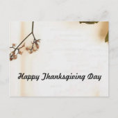 Happy Thanksgiving Briefkaart (Voorkant)