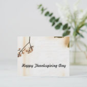 Happy Thanksgiving Briefkaart (Staand voorkant)