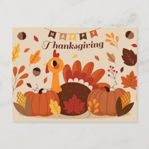 Happy Thanksgiving Briefkaart