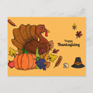 Happy Thanksgiving Briefkaart