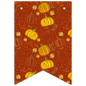 HAPPY THANKSGIVING bunting banner (Eerste vlag)