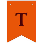 HAPPY THANKSGIVING bunting banner (Derde vlag)