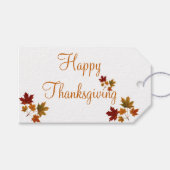 Happy Thanksgiving Cadeaulabel (Voorkant (Horizontaal))