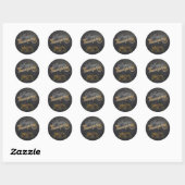 Happy Thanksgiving Chalkboard pompoen Stickers (Vel)