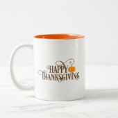 Happy Thanksgiving Coffee Mug (Gauche)
