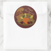 Happy Thanksgiving Cornucopia Stickers (Tas)