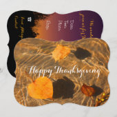 Happy Thanksgiving (Corporate)-kaart van RoseWrite Kaart (Voorkant / Achterkant)