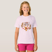 Happy Thanksgiving Cute Turkey T-shirt (Voorkant volledig)