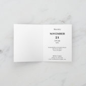 Happy Thanksgiving Cute Waterverf Pumpkin Folded (Binnen)