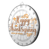 Happy Thanksgiving Dartbord (Voorkant Rechts)
