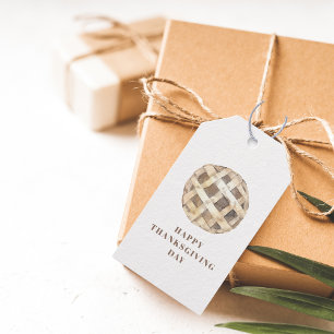 Happy Thanksgiving Day   Apple Pie Cadeaulabel