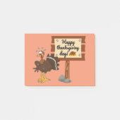Happy Thanksgiving Day Funny Post-it® Notes (Voorkant)