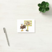 Happy Thanksgiving Day Funny Post-it® Notes (Kantoor)