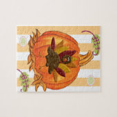 Happy Thanksgiving Day Jigsaw Puzzle Turkey (Horizontal)