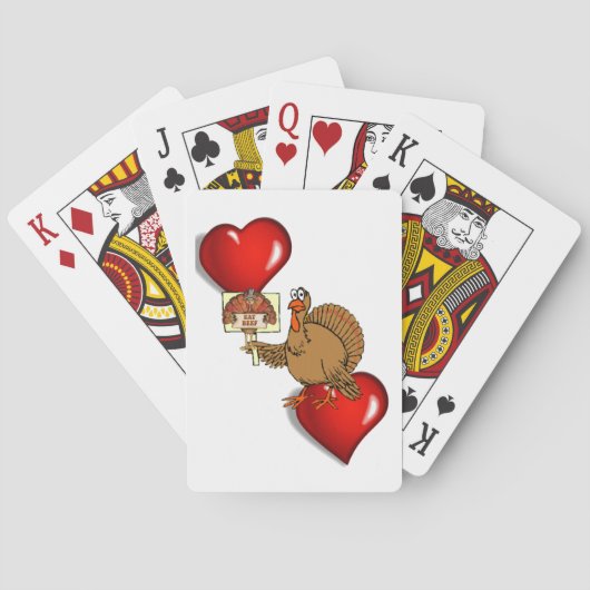 Happy Thanksgiving Day-speelkaart Pokerkaarten (Achterkant)