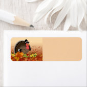 Happy Thanksgiving Day Turkije Etiket (Insitu)