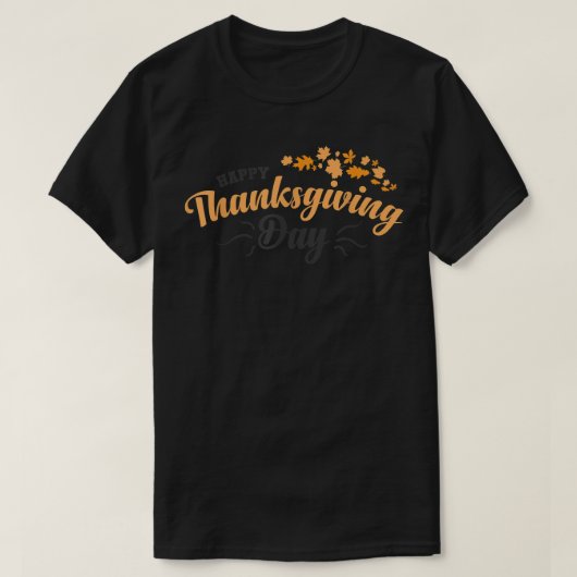 Happy Thanksgiving Day Turkije - familie Verenigde T-shirt (Design voorkant)