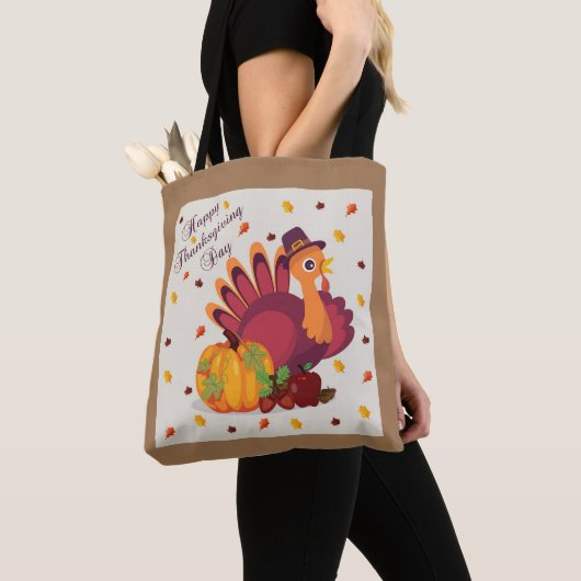 Happy Thanksgiving Day Turkije Tas (Dichtbij)