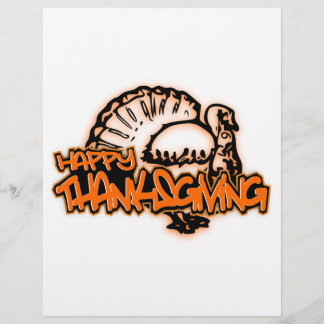 HAPPY THANKSGIVING DESIGN FLYER