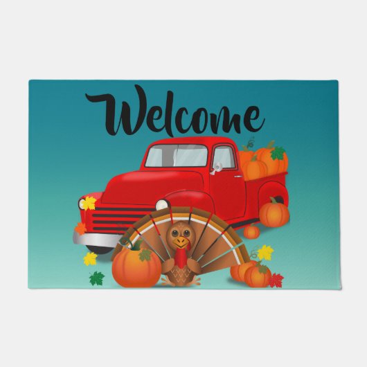 Happy Thanksgiving Deurmat (Voorkant)