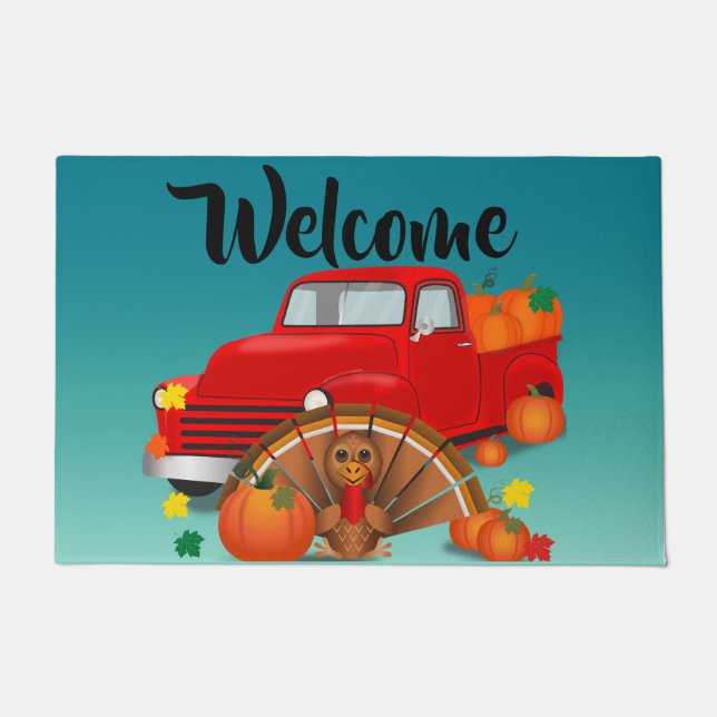 Happy Thanksgiving Deurmat (Voorkant)