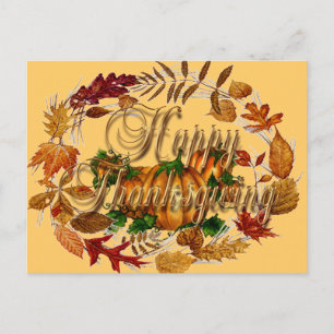 HAPPY THANKSGIVING DOOR SHARON SHARPE FEESTDAGENKAART