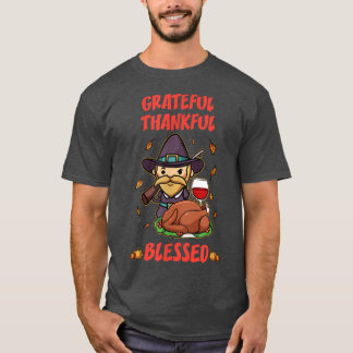 Happy Thanksgiving Family Holiday Grateful Thankfu T-shirt