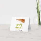 Happy Thanksgiving Feestdagen Kaart (Achterkant)