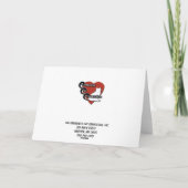 Happy Thanksgiving Feestdagen Kaart (Achterkant)