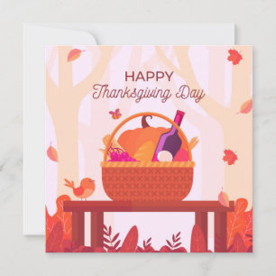 Happy Thanksgiving Feestdagenkaart