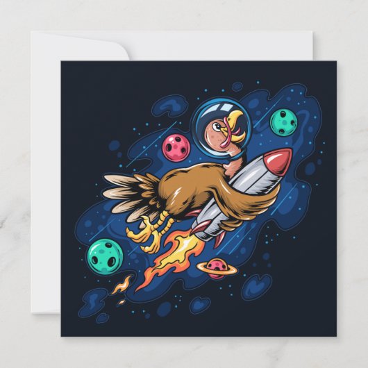 Happy Thanksgiving-feestkaart Feestdagenkaart (Voorkant)