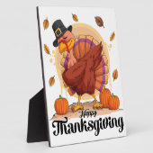 Happy Thanksgiving Fotoplaat (Zijkant)