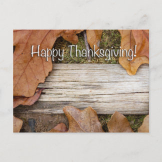 Happy Thanksgiving! Frame with room for your photo Briefkaart
