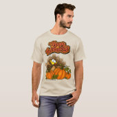 Happy Thanksgiving Funny T-Shirt (Voorkant volledig)