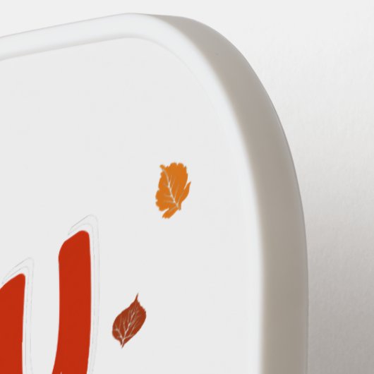 Happy Thanksgiving Funny Turkey Beagle Lover Pickleball Paddle (Links Detail)