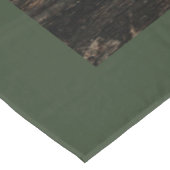 Happy Thanksgiving Gourds op Rustic Wood Tafelkleed (Gekanteld)