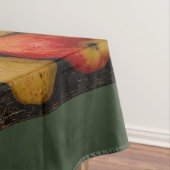 Happy Thanksgiving Gourds op Rustic Wood Tafelkleed (Voorbeeld)