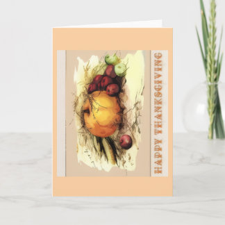 Happy Thanksgiving Greeting Card Kaart