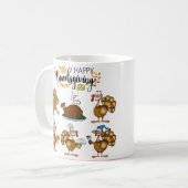 Happy Thanksgiving, Happy Turkey Koffiemok (Voorkant links)