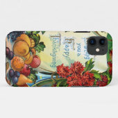 Happy Thanksgiving Herfst Harvest Art Case-Mate iPhone Case (Achterkant (horizontaal))