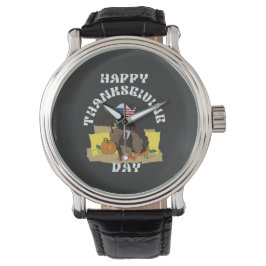 Happy Thanksgiving Horloge