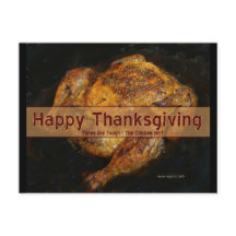 Happy Thanksgiving II | Blue Beach Song™-Briefkaar