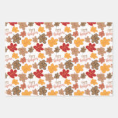 Happy Thanksgiving Inpakpapier Vel (Voorkant)